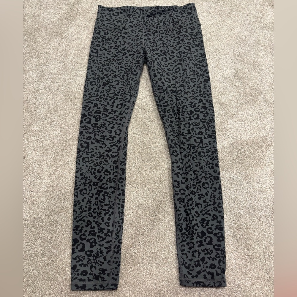 Athleta Leopard Print High Rise Elation Legging LT